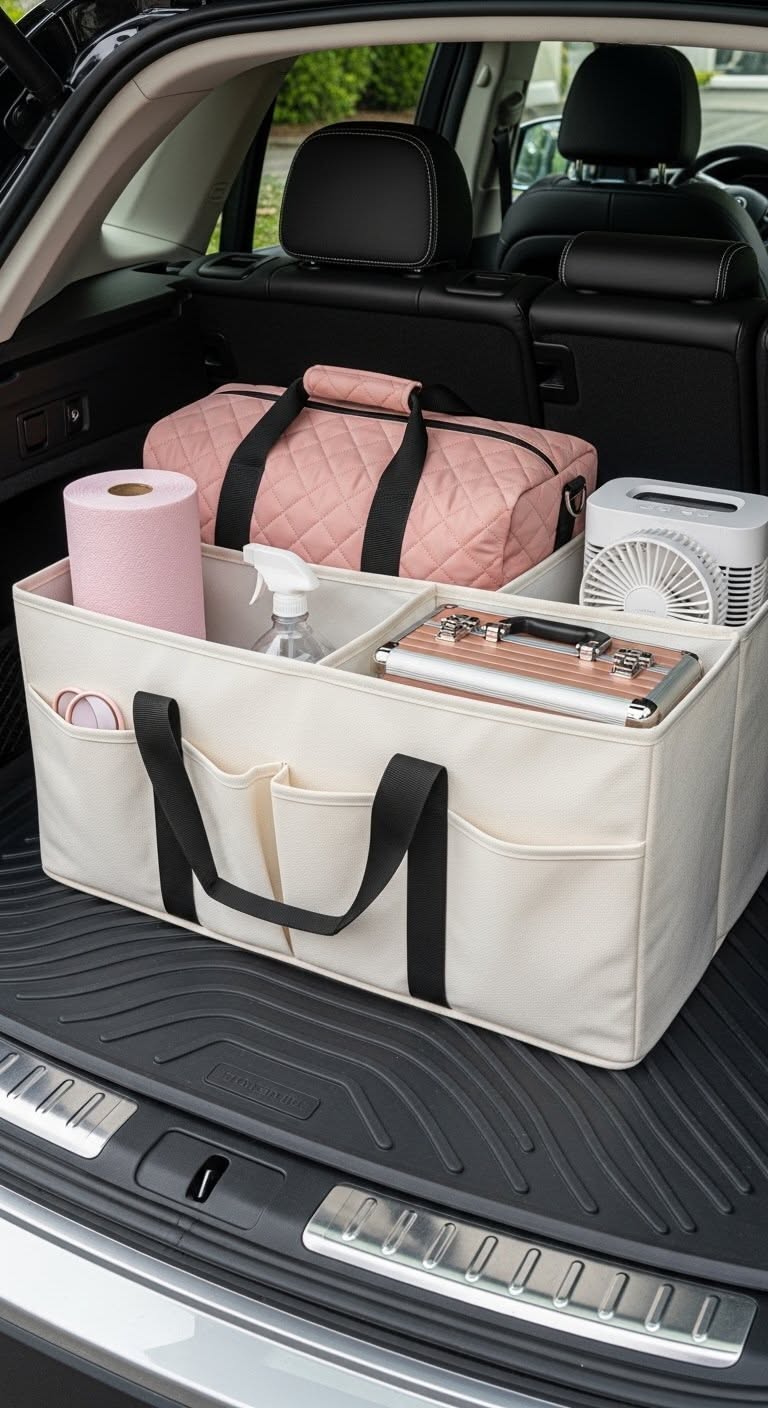 Best Selling Car Storage Solutions Amazon Finds Discover must have car storage solutions that maximize space in small cars People are adding these amazon car products to their cart for better organization Click to see why these car organizers are selling fast #carinterior #organizationhacks #amazonmusthaves